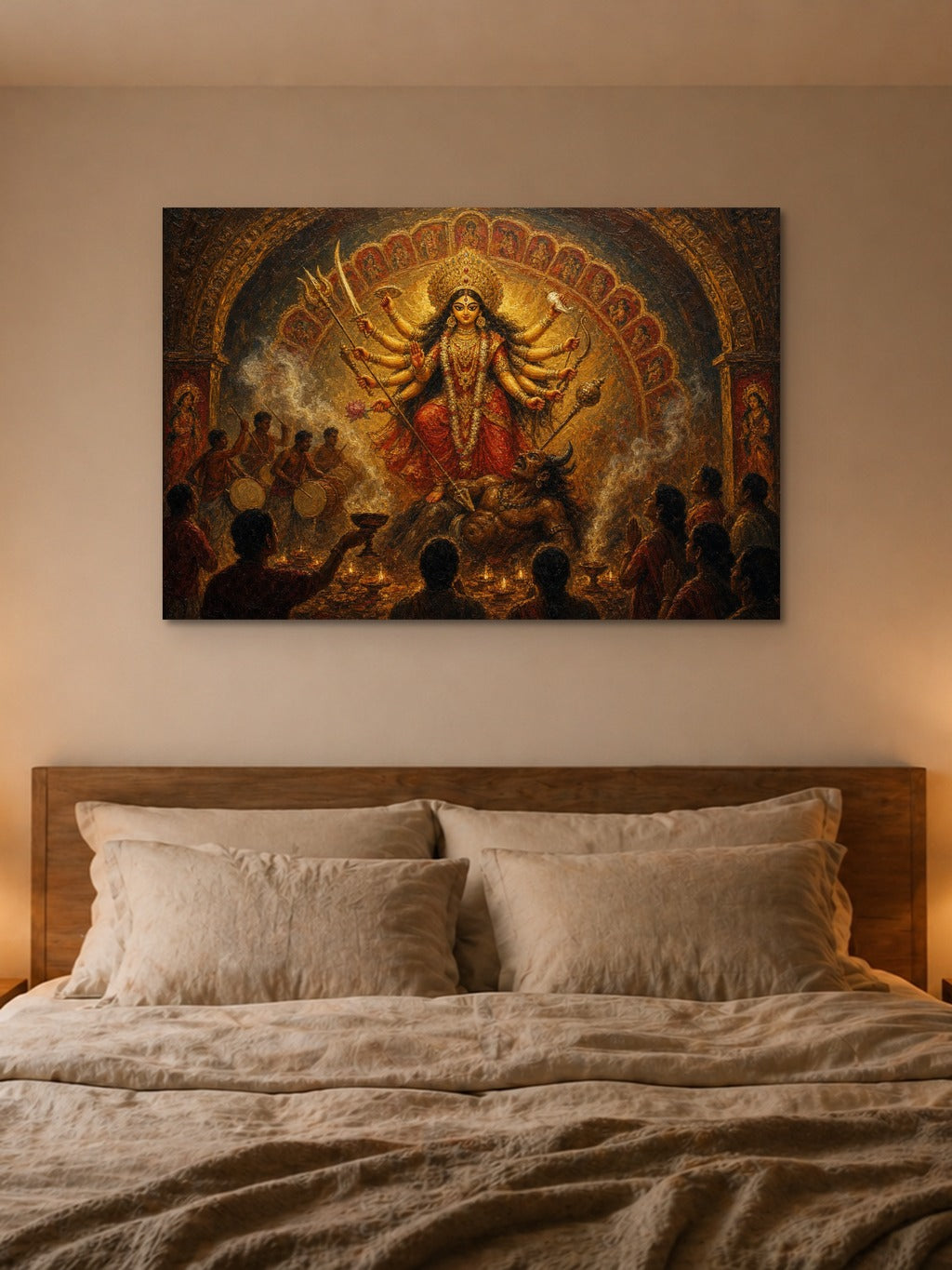 Durga Vijay — Oil on Canvas — room 4
