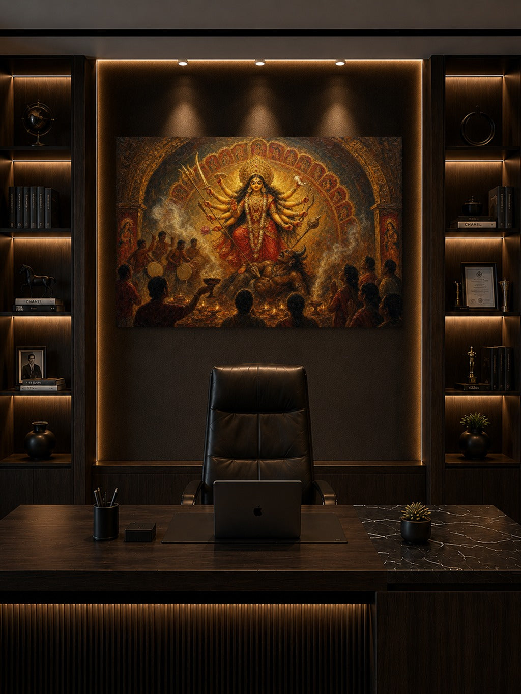 Durga Vijay — Oil on Canvas — room 8