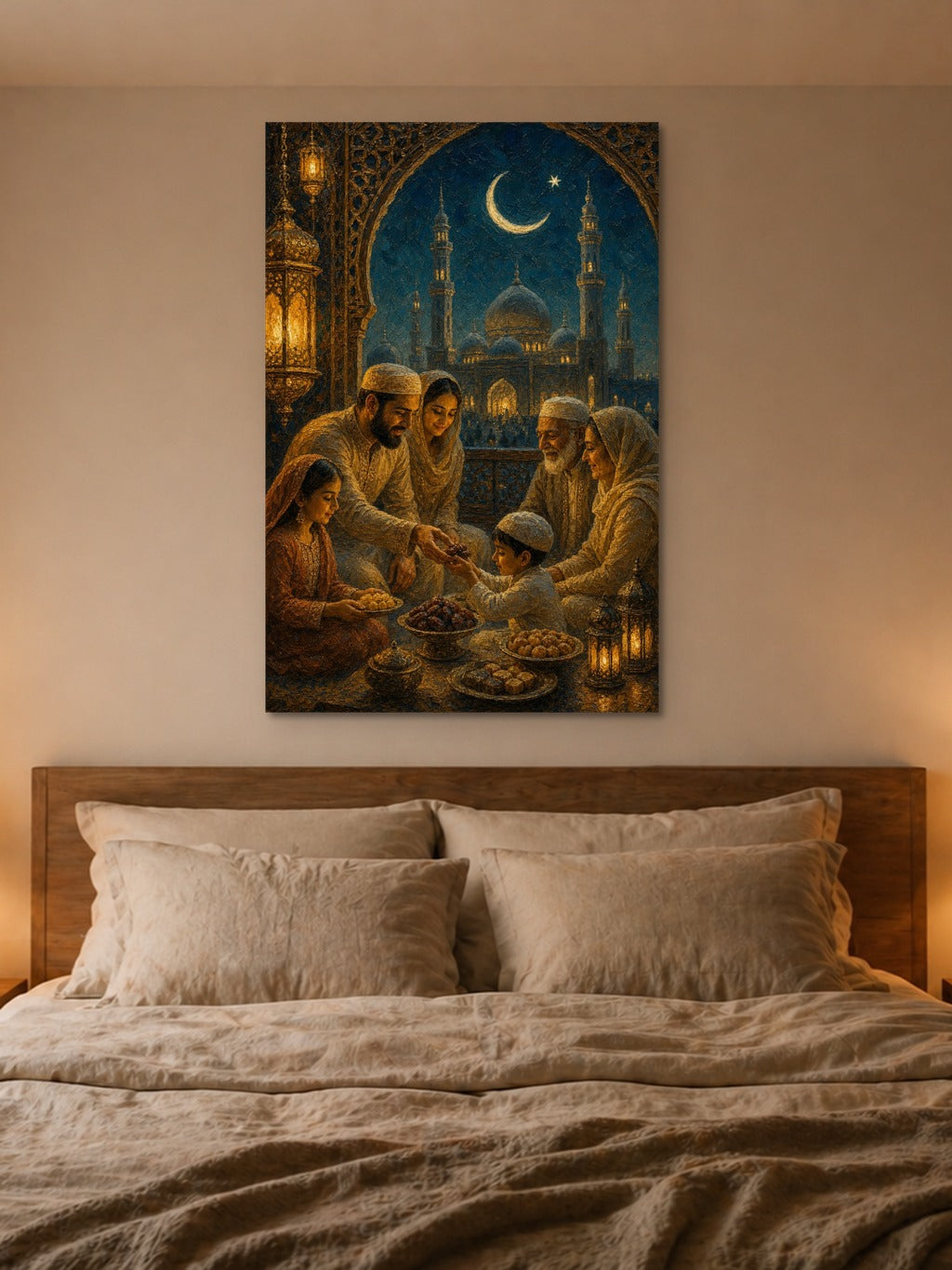 Eid Evening Gold & Teal — room 4