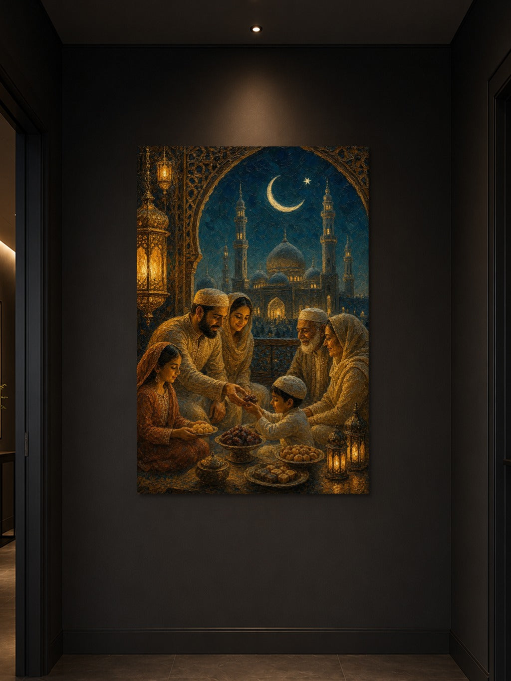 Eid Evening Gold & Teal — room 3