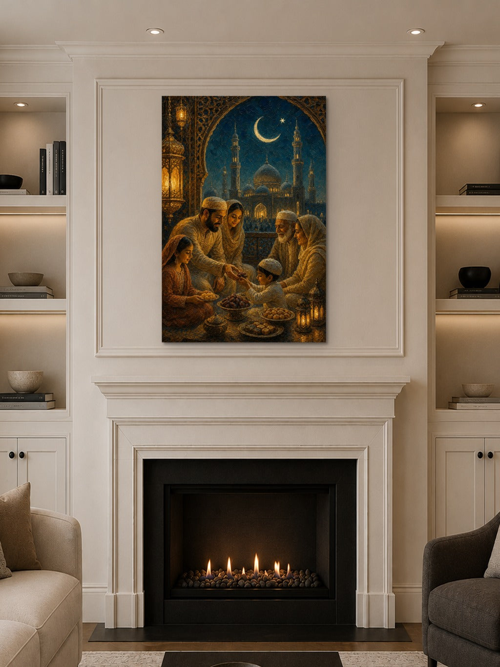 Eid Evening Gold & Teal — room 10