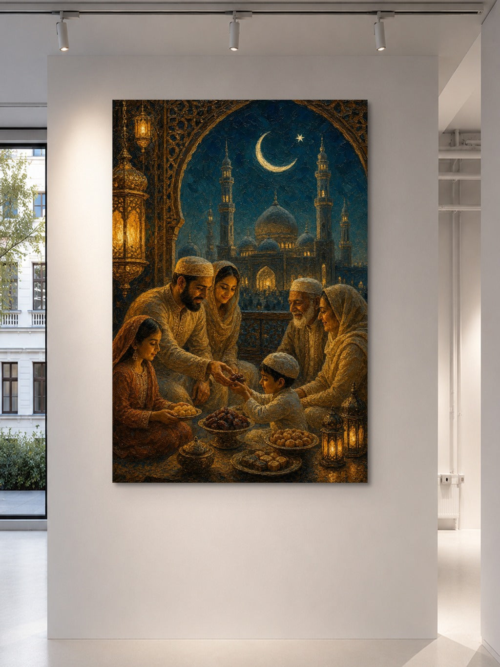 Eid Evening Gold & Teal — room 5