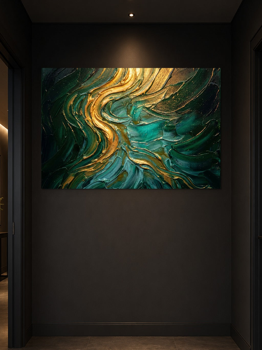 Gold River Abstract Art — room 3