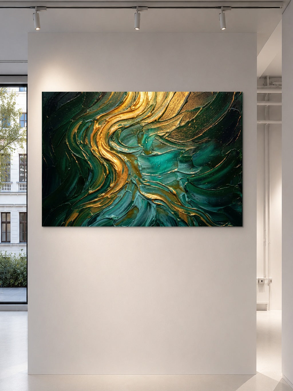 Gold River Abstract Art — room 5