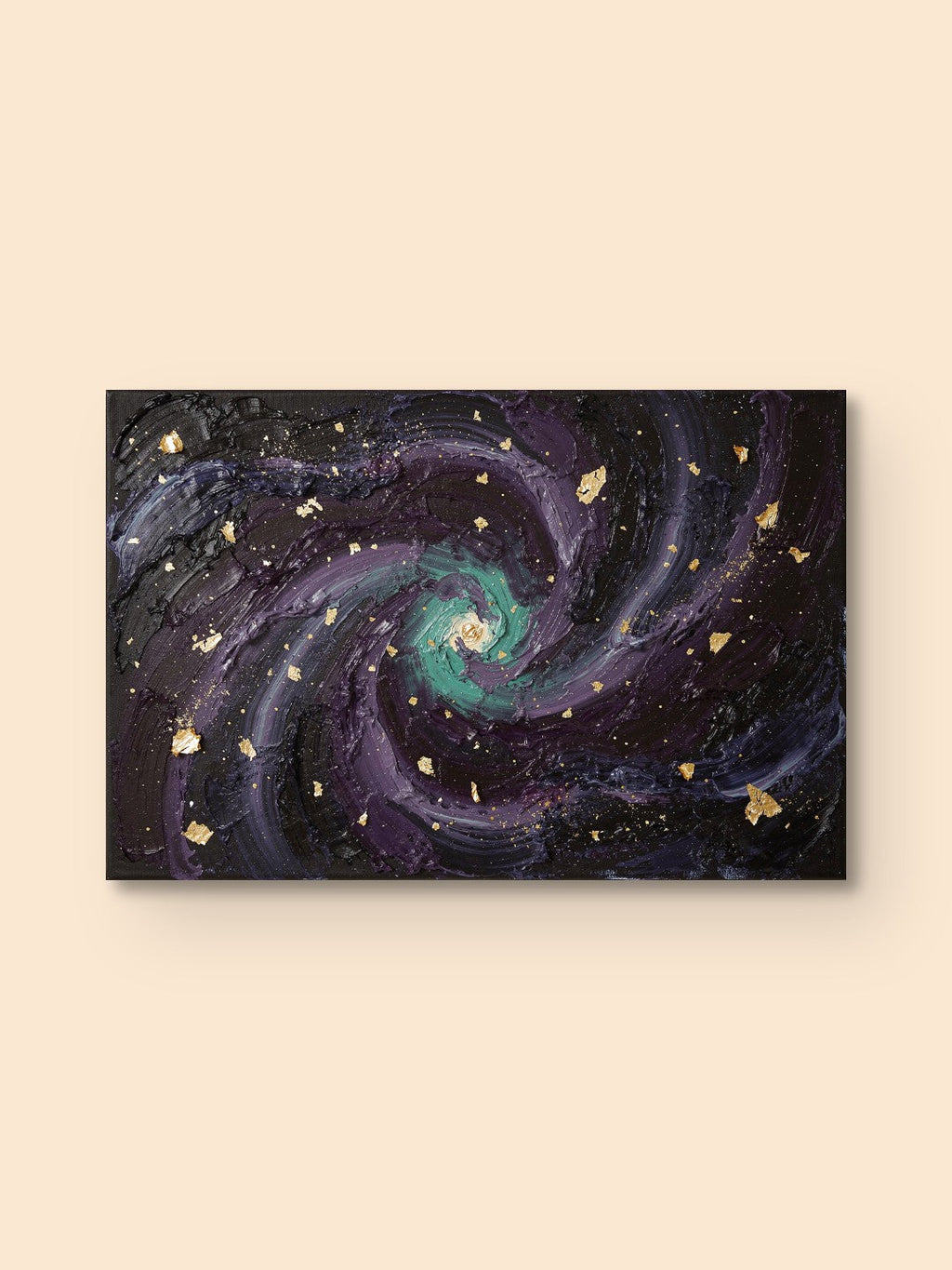 Cosmos Impasto Wall Art — canvas