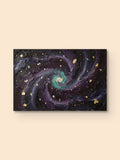 Cosmos Impasto Wall Art — canvas