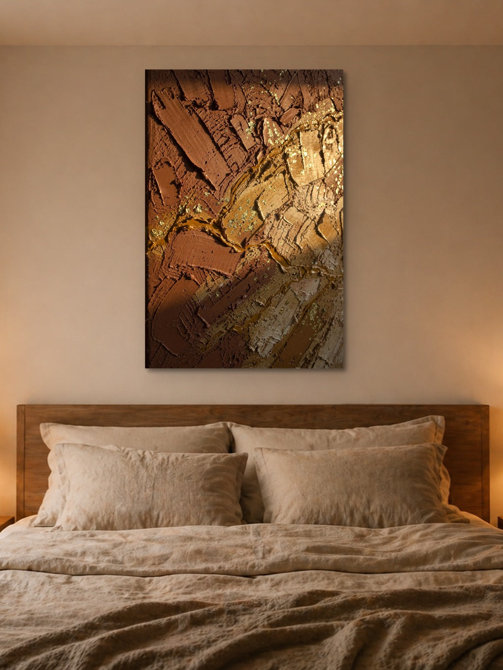 Terracotta Gold Impasto — room 4
