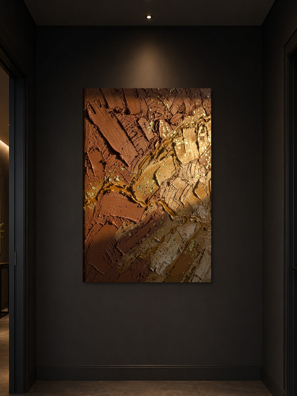 Terracotta Gold Impasto — room 3