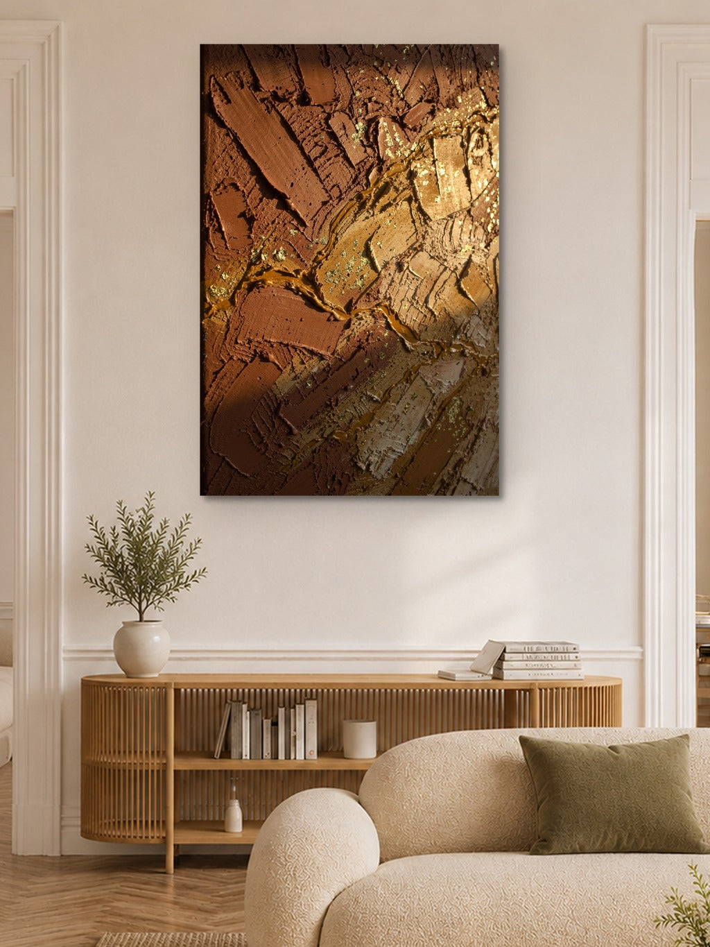 Terracotta Gold Impasto — room 6