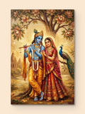 Radha Krishna Divine Union — canvas