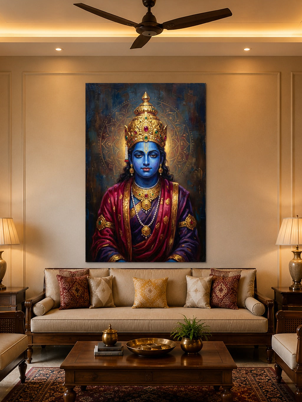 Lord Dwarkadhish Divine Oil — room 2