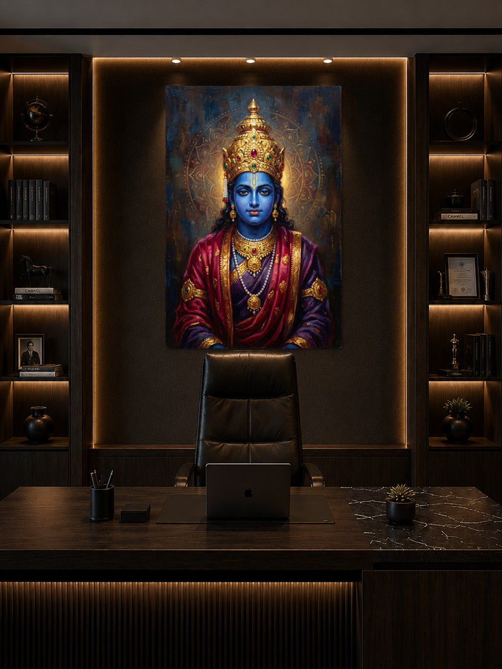 Lord Dwarkadhish Divine Oil — room 8