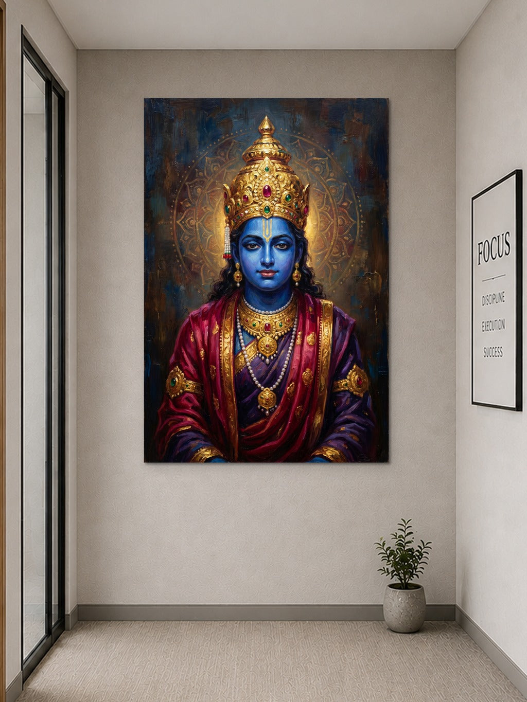 Lord Dwarkadhish Divine Oil — room 9
