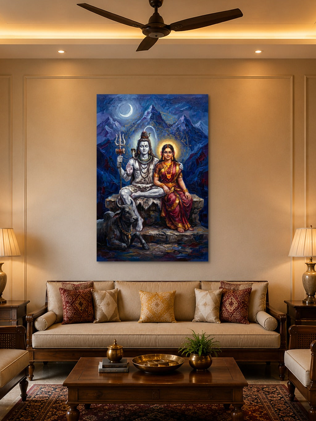 Shiva & Parvati — Kailash — room 2