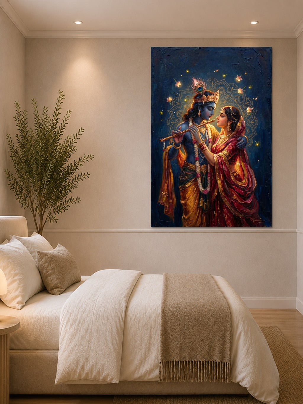 Radha Krishna Moonlit Grace — room 1