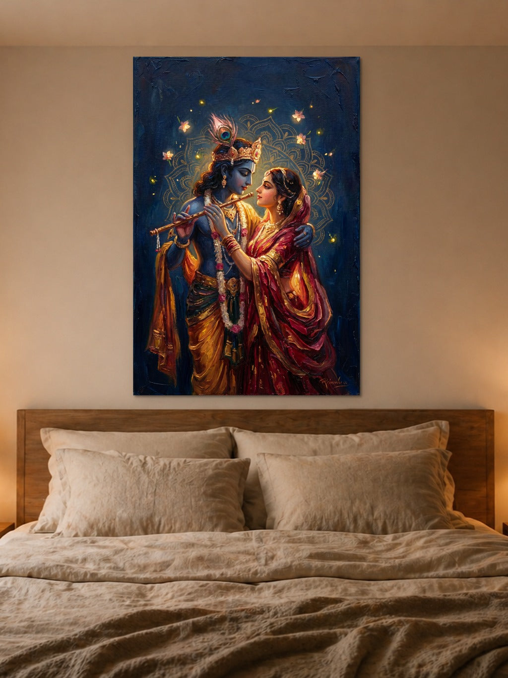 Radha Krishna Moonlit Grace — room 4