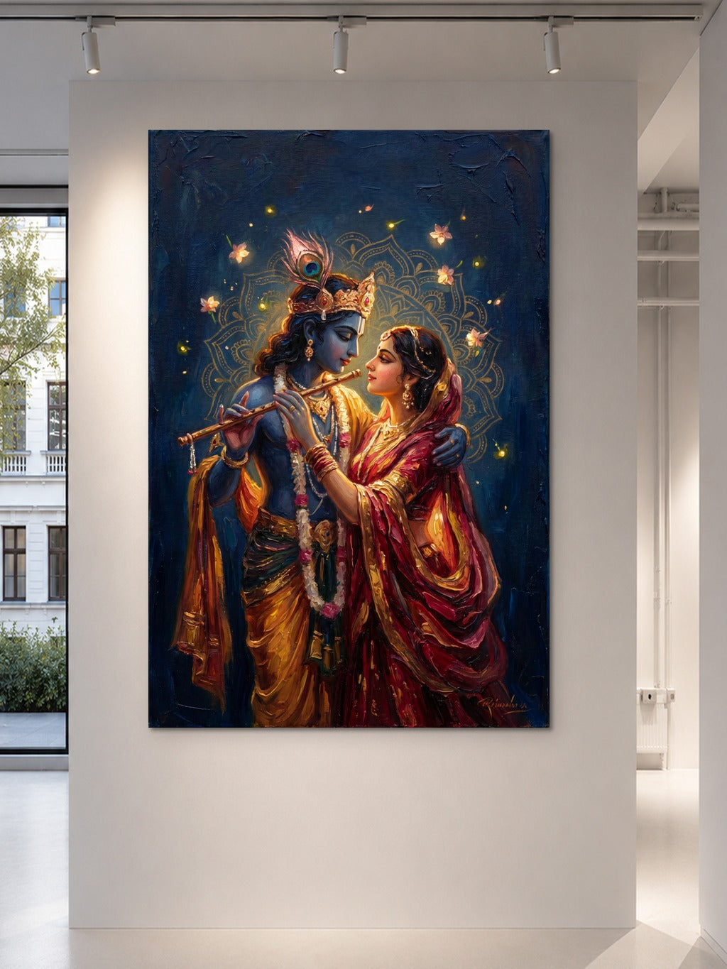 Radha Krishna Moonlit Grace — room 5