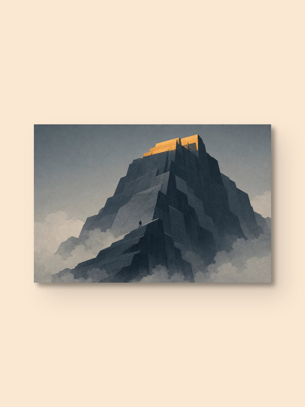 The Ascent — Summit Light — canvas