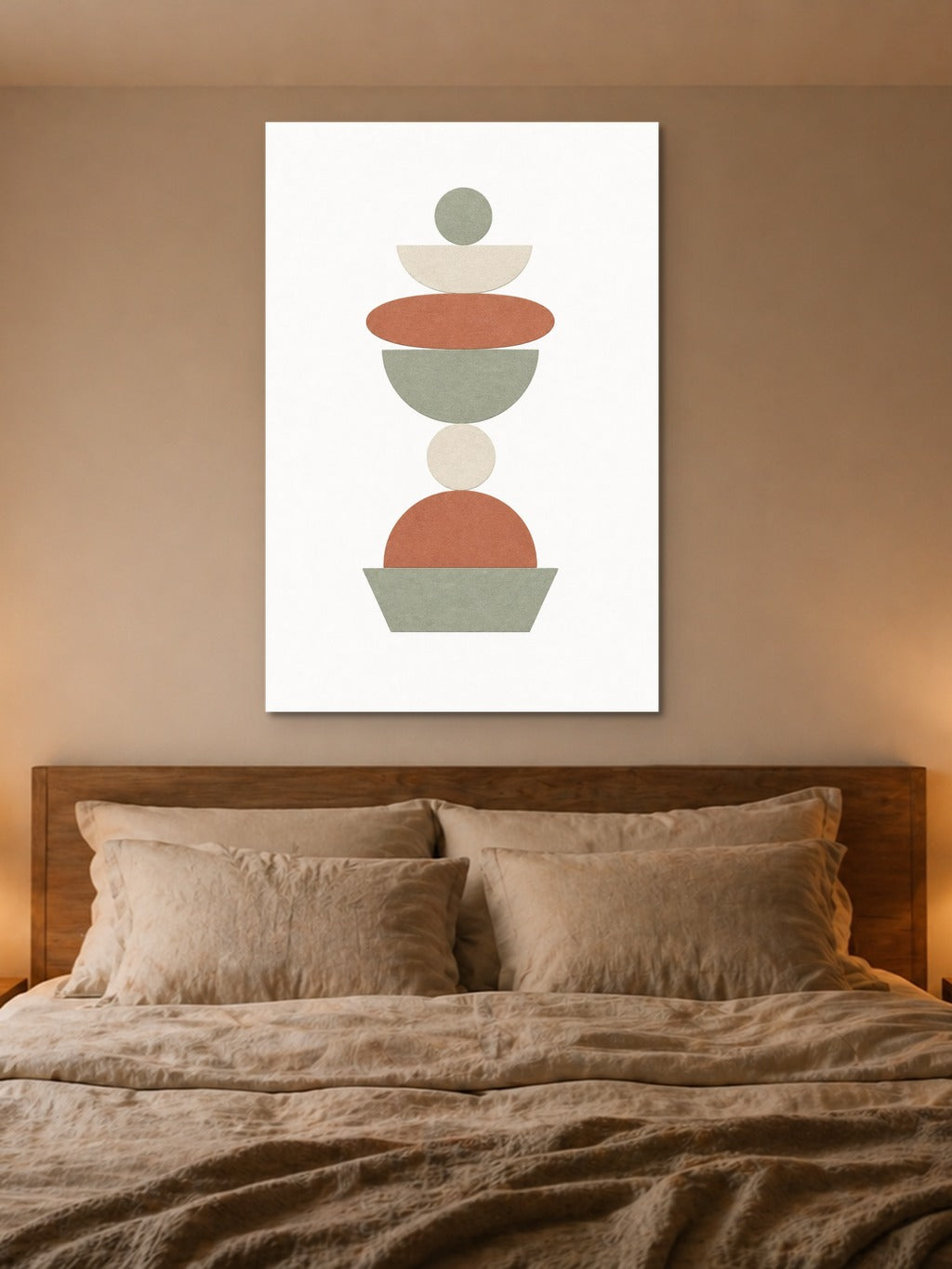 Zen Stone Stack Print — room 4