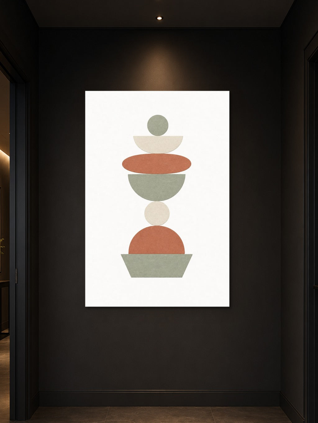 Zen Stone Stack Print — room 3