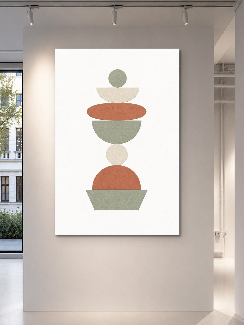Zen Stone Stack Print — room 5