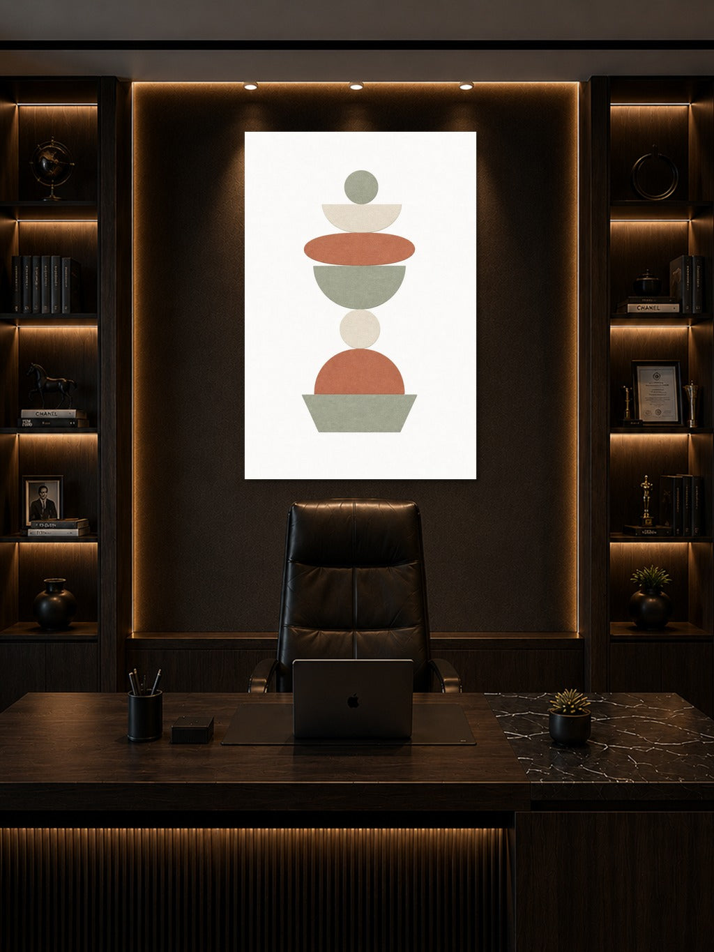 Zen Stone Stack Print — room 8