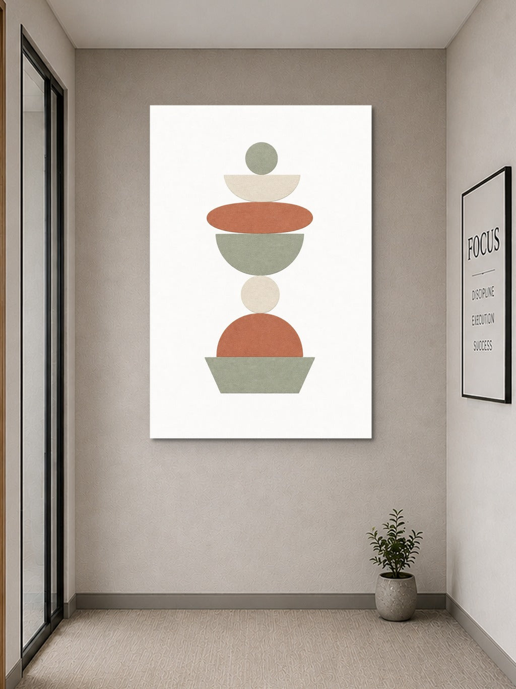 Zen Stone Stack Print — room 9