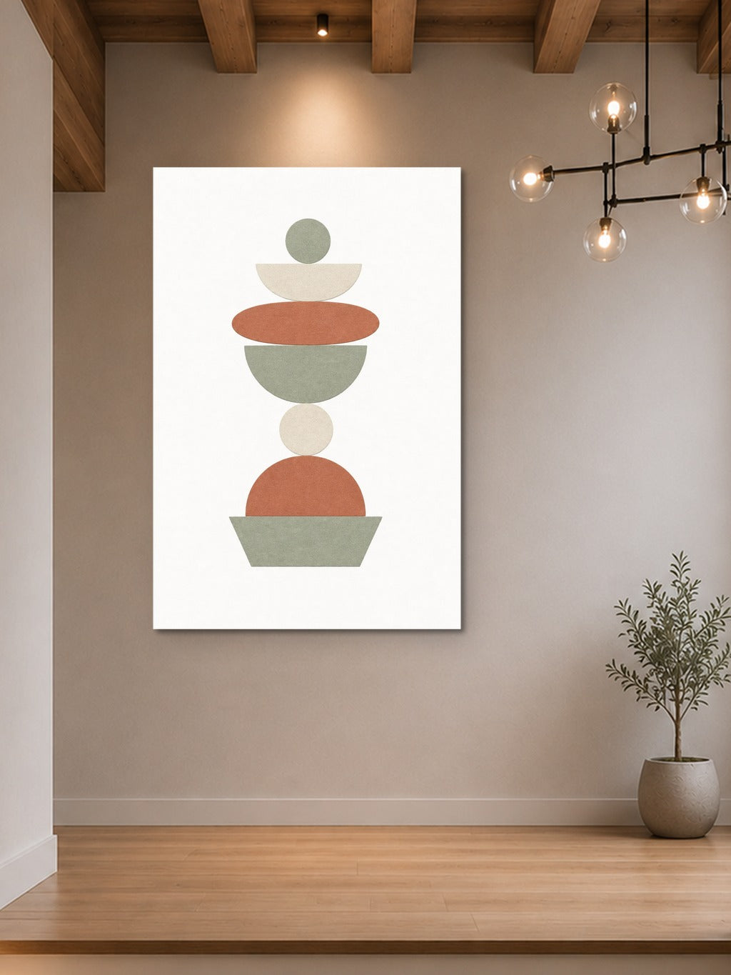 Zen Stone Stack Print — room 7