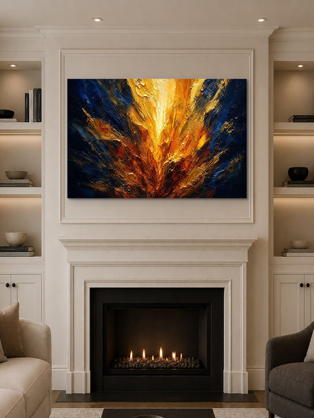 Fierce Hope – Abstract Fire — room 10
