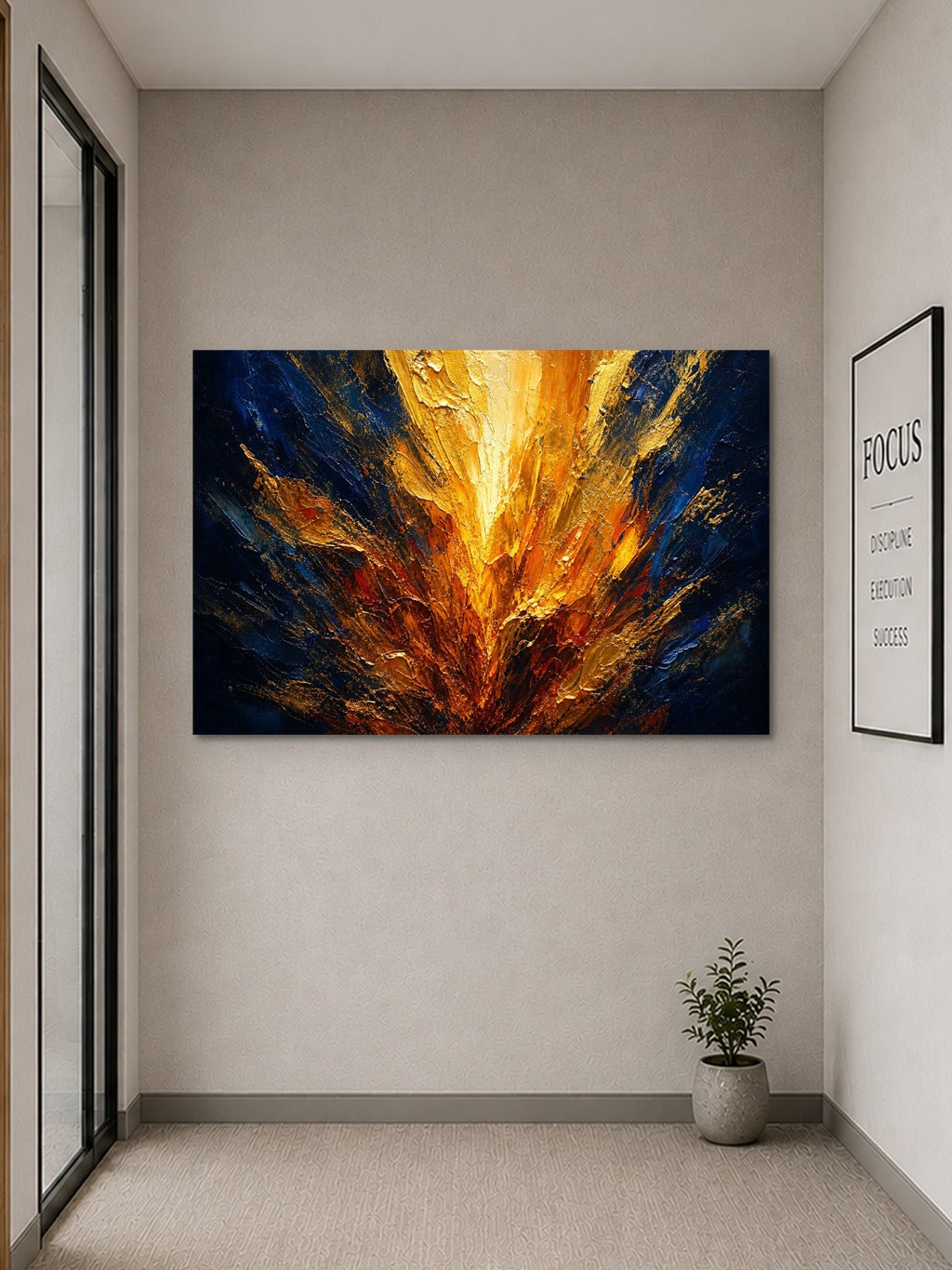 Fierce Hope – Abstract Fire — room 9