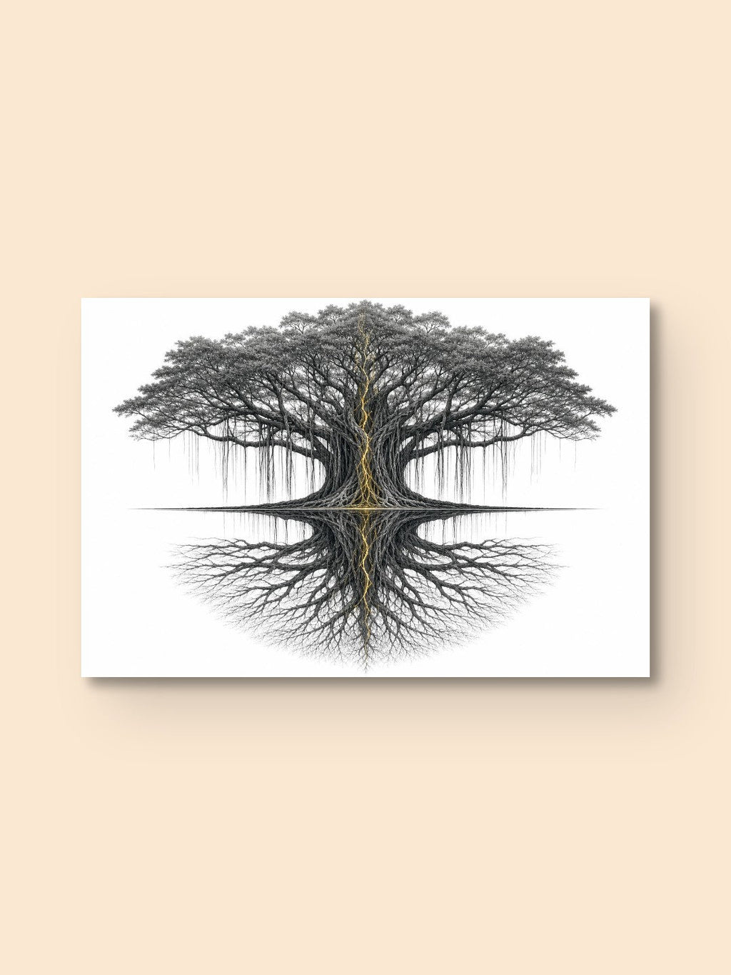 The Eternal Banyan — canvas