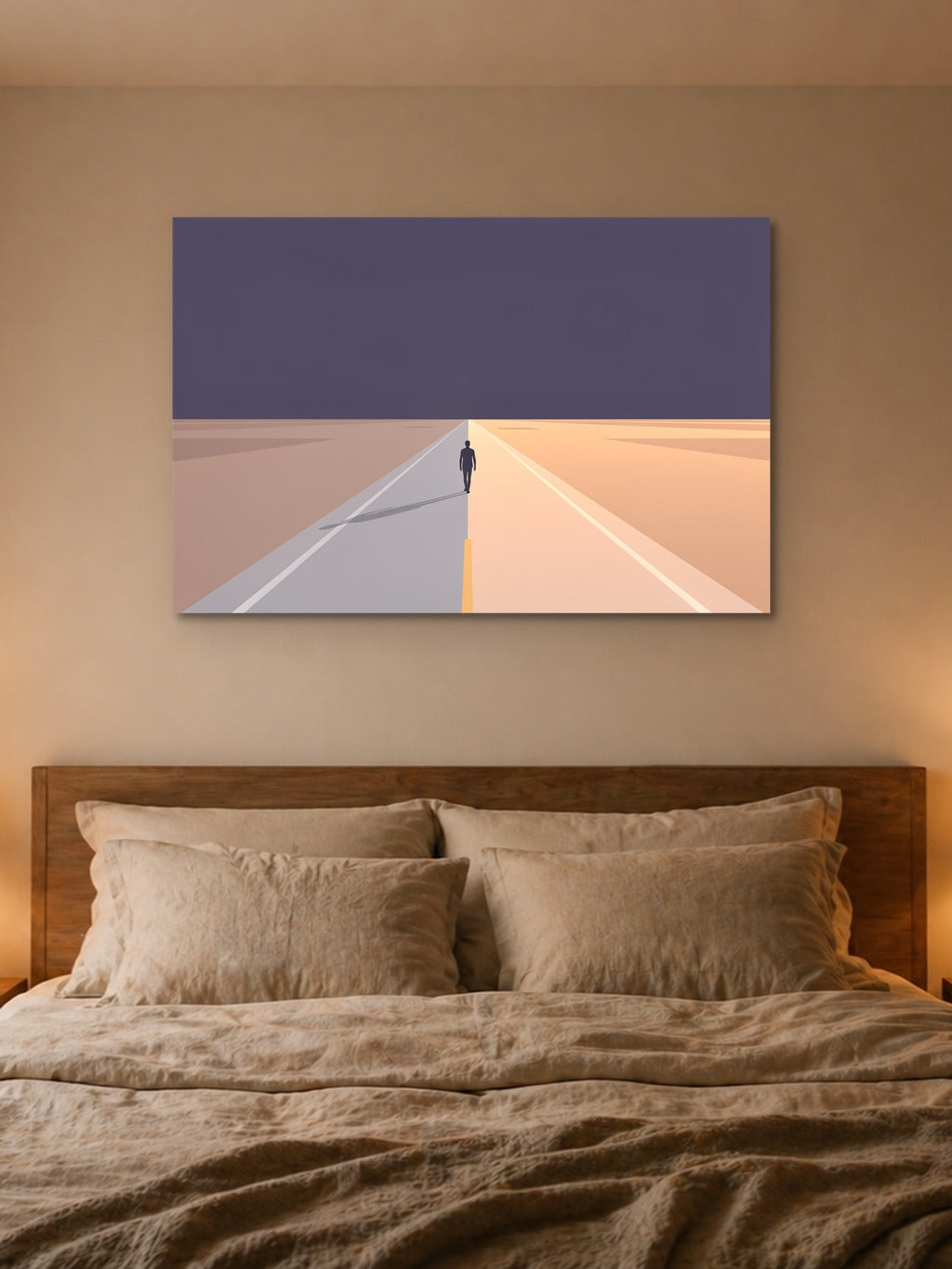 Desert Highway at Dusk — room 4