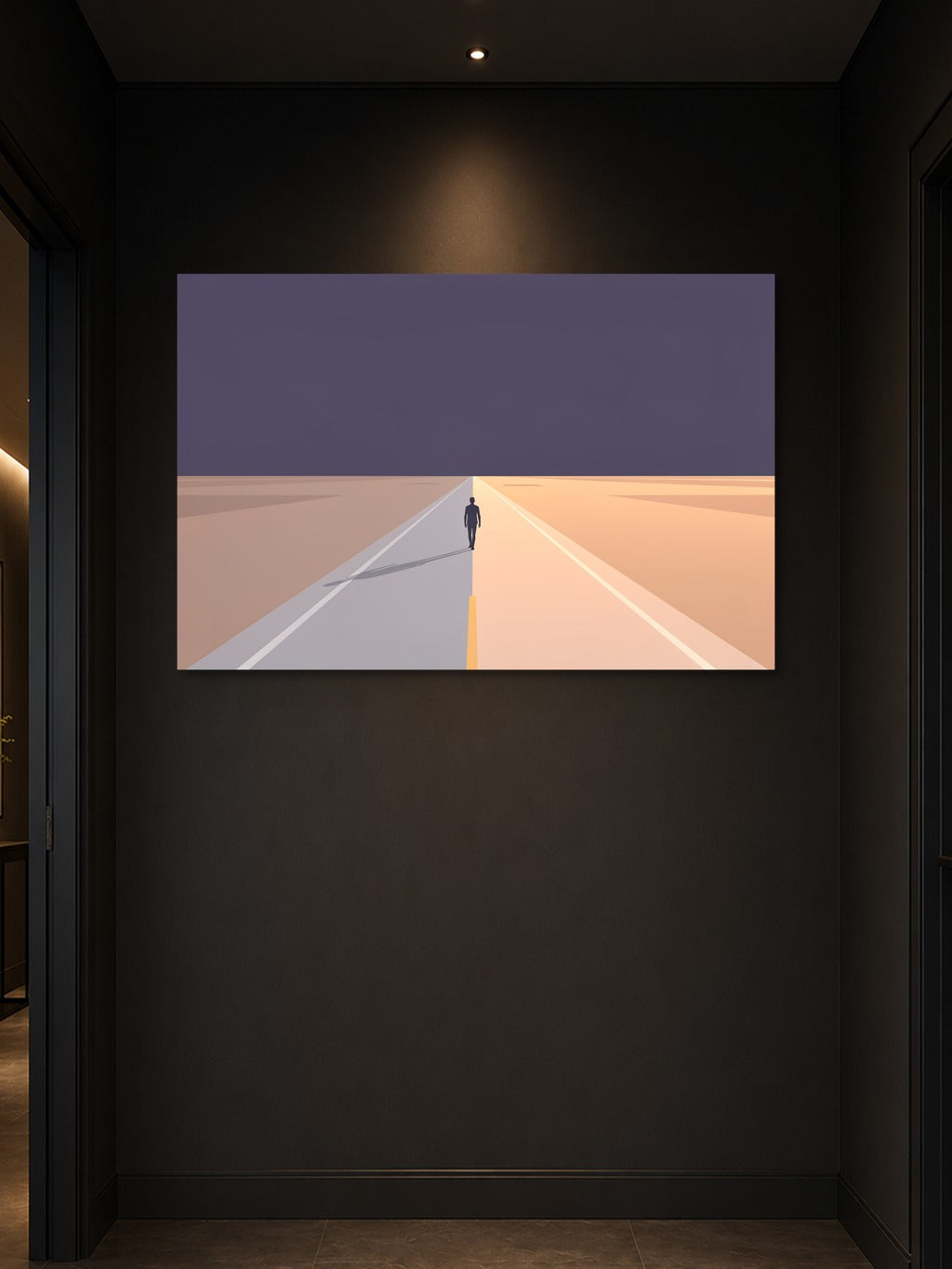 Desert Highway at Dusk — room 3