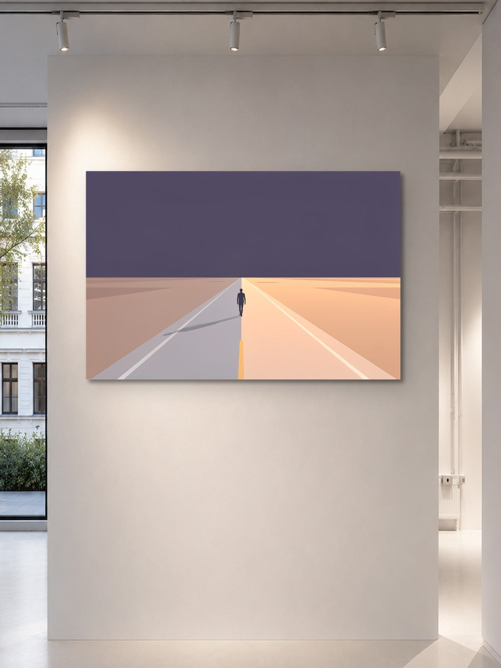 Desert Highway at Dusk — room 5