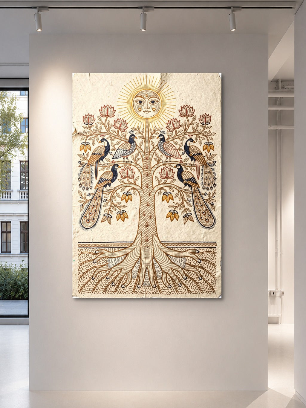 Madhubani Tree of Life — room 5