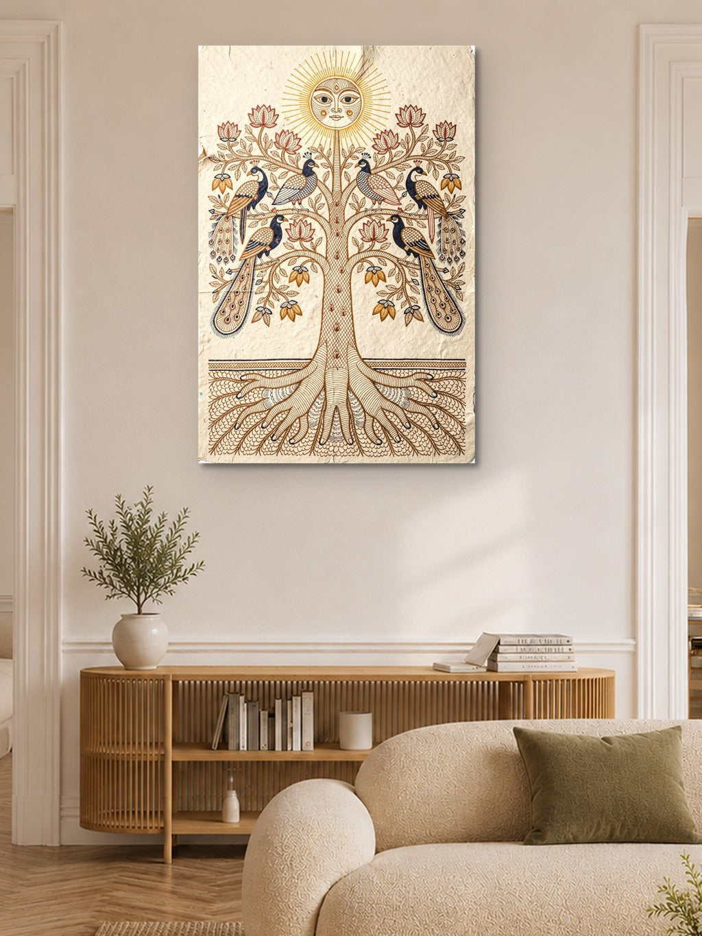 Madhubani Tree of Life — room 6
