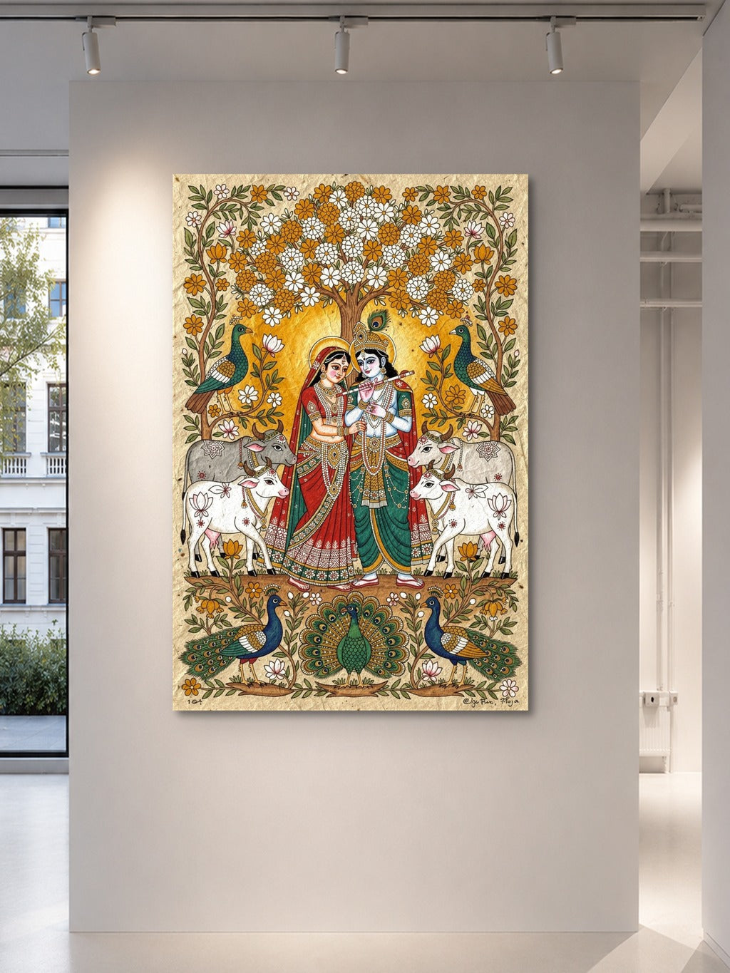 Radha Krishna Mithila Art — room 5
