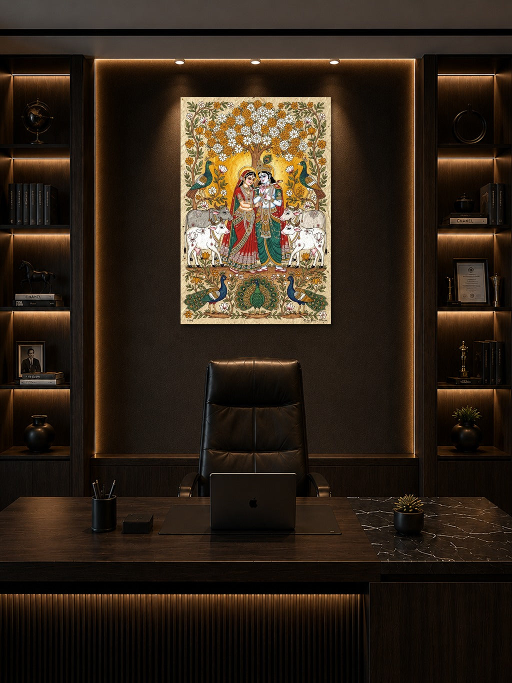 Radha Krishna Mithila Art — room 8