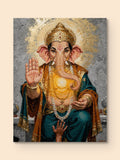 Ganesha Blessing Canvas Art — canvas