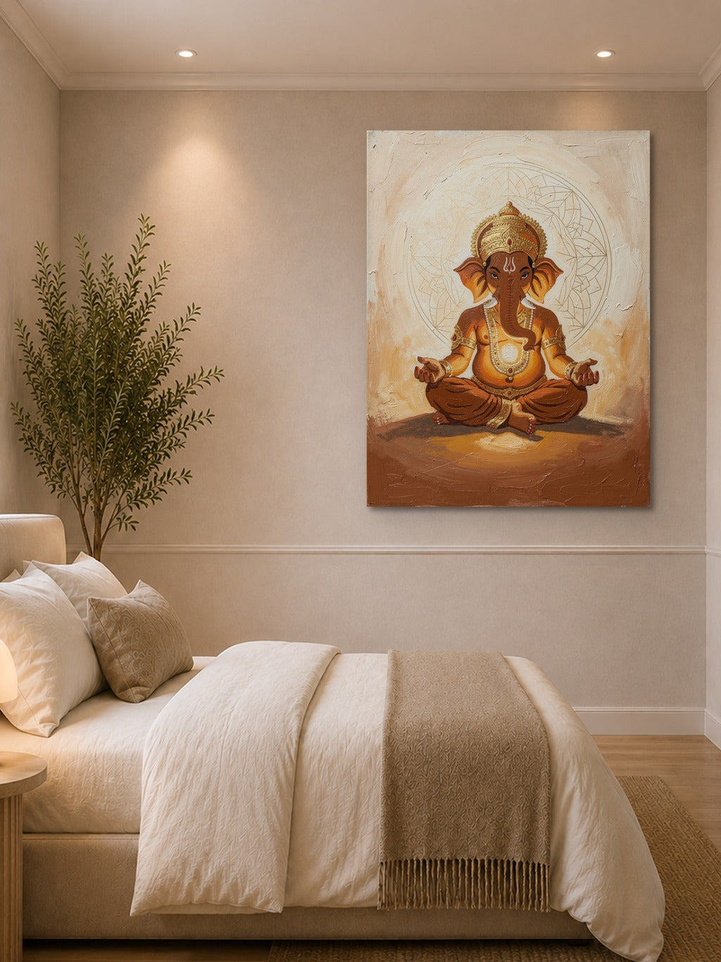 Ganesha Minimalist Fine Art — room 1