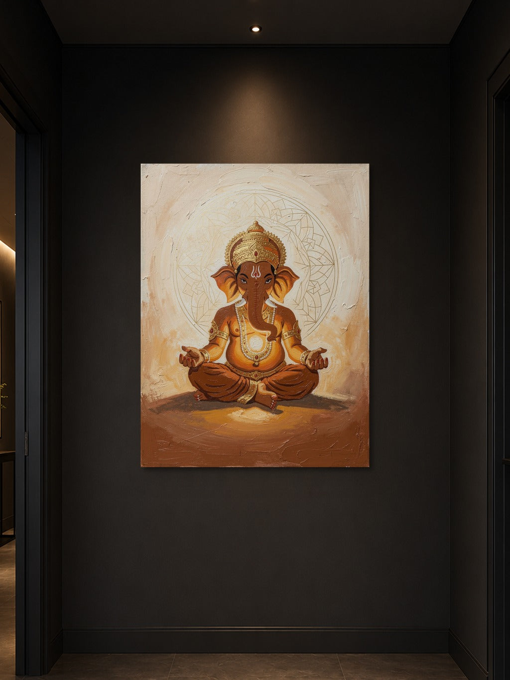 Ganesha Minimalist Fine Art — room 3