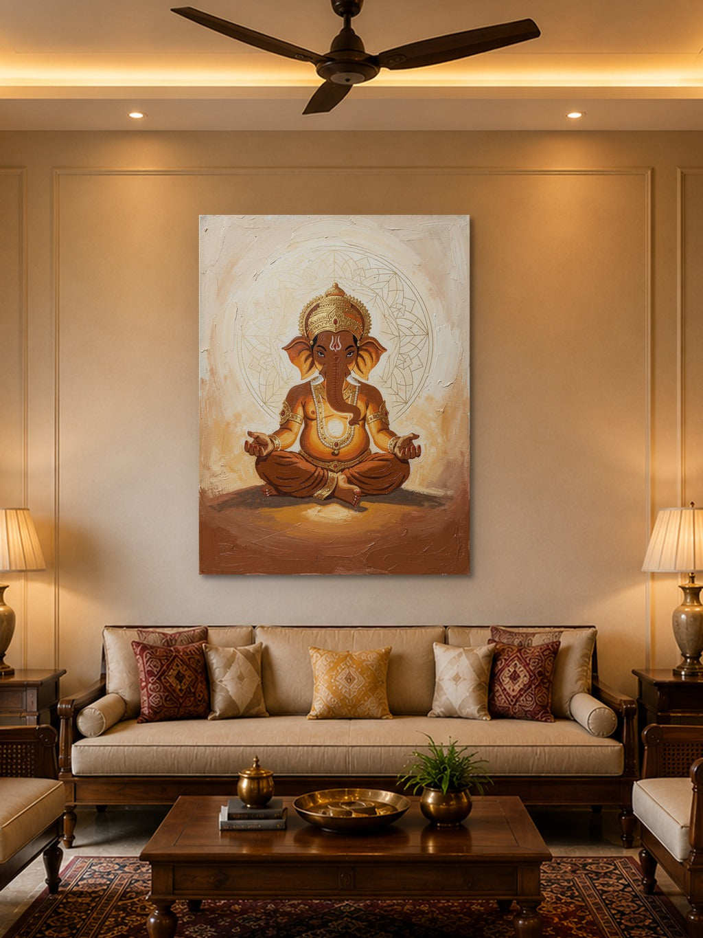 Ganesha Minimalist Fine Art — room 2