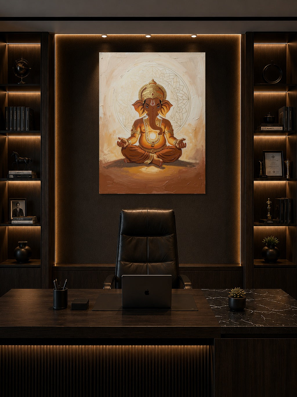 Ganesha Minimalist Fine Art — room 8