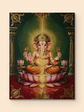 Ganesha Pichwai Fusion Art — canvas