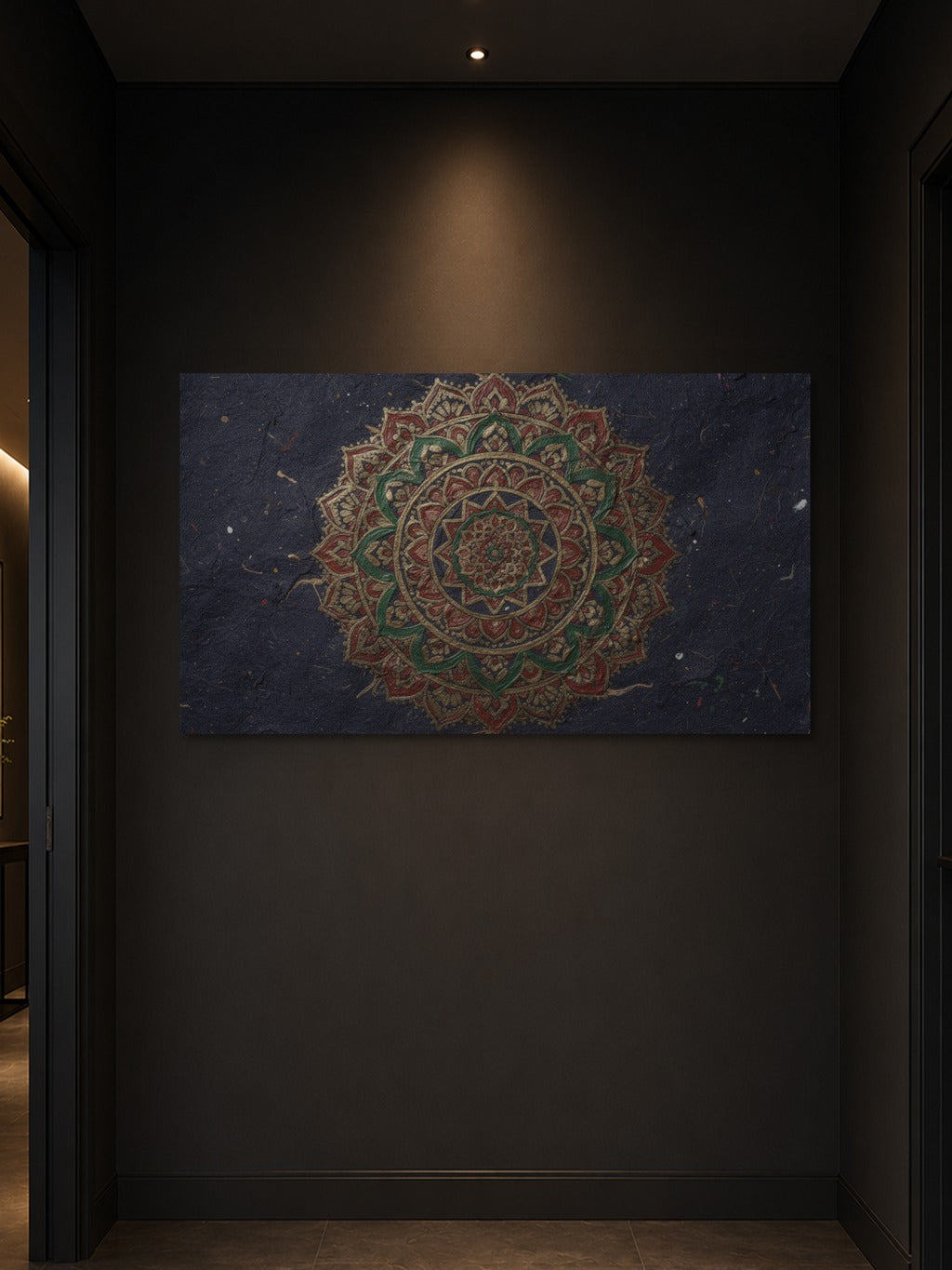 Royal Mandala Gouache Print — room 3