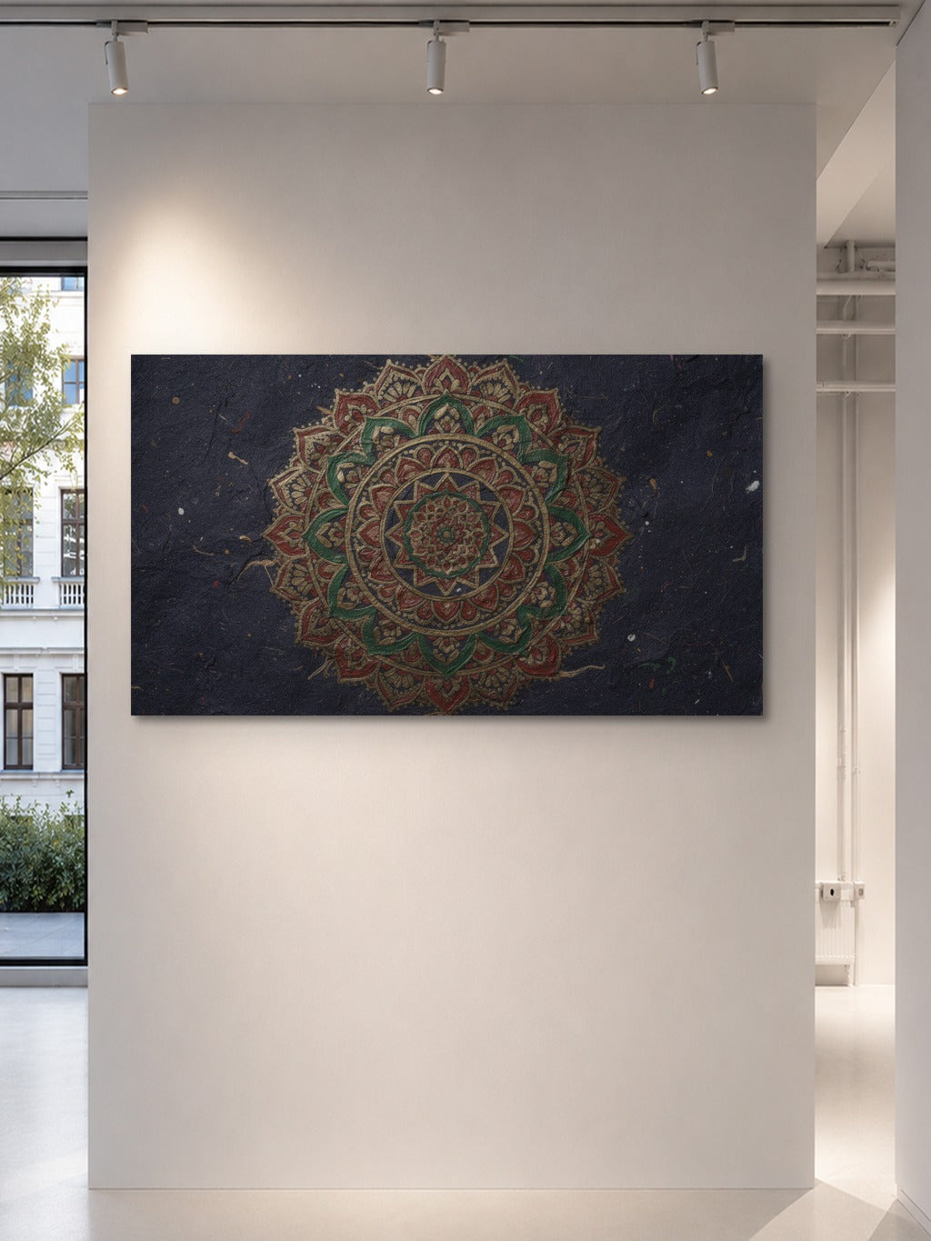 Royal Mandala Gouache Print — room 5