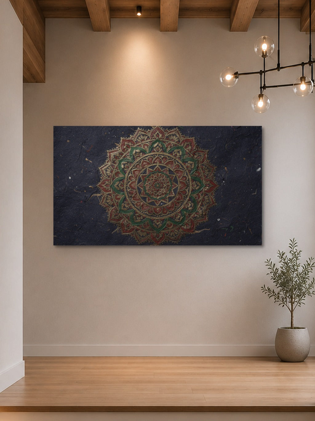 Royal Mandala Gouache Print — room 7