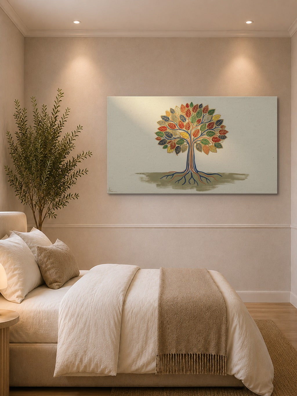 Tree of Life — Madhubani Art — room 1
