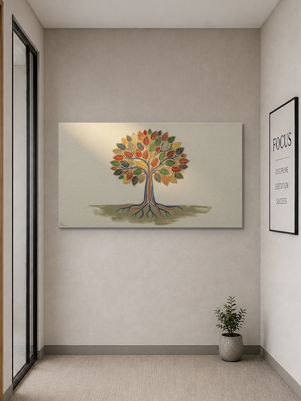 Tree of Life — Madhubani Art — room 9