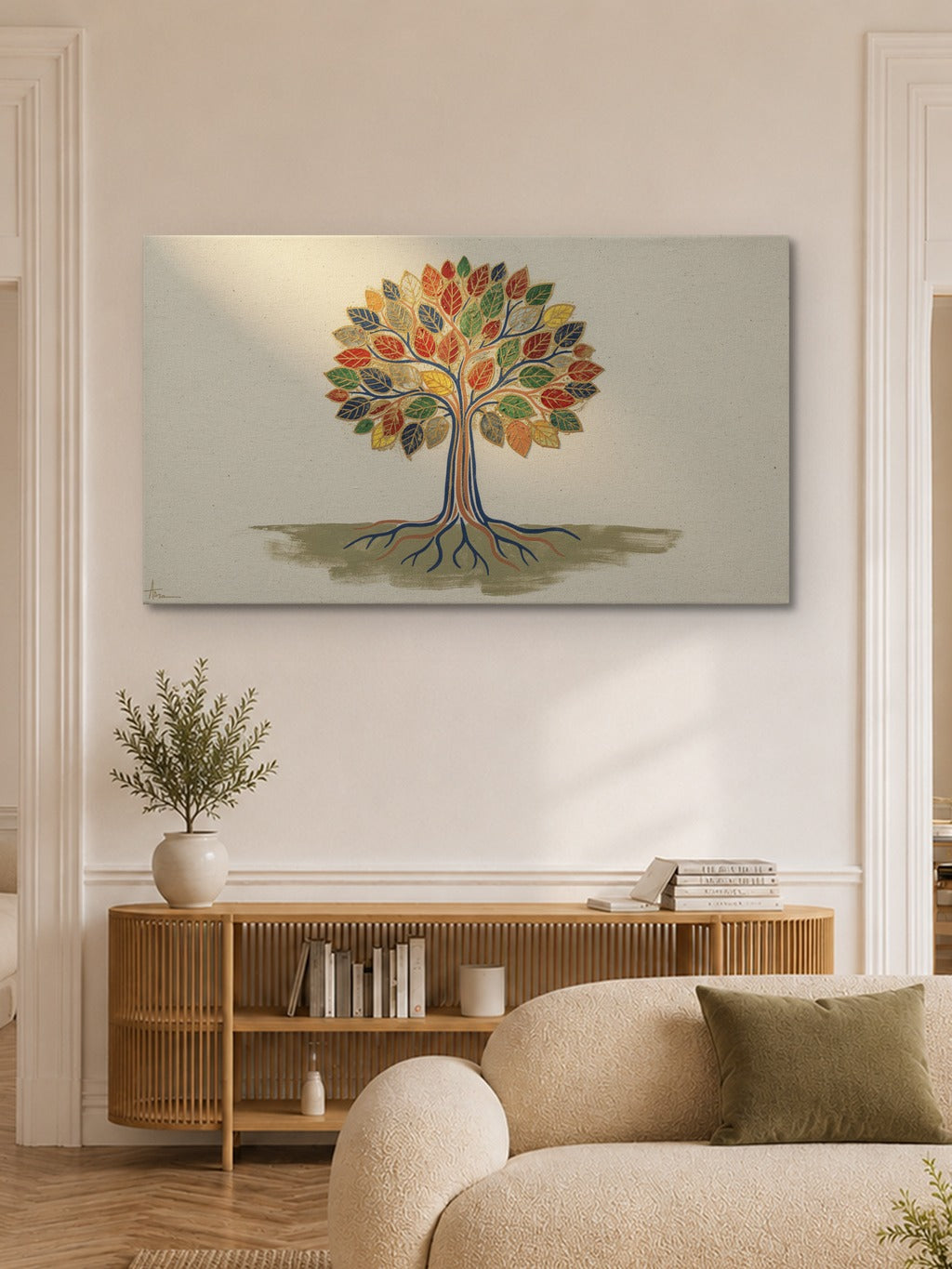 Tree of Life — Madhubani Art — room 6